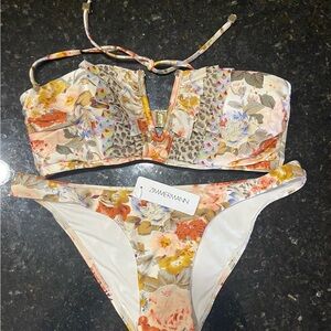Zimmermann Floral Bikini Set
